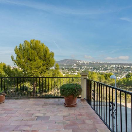 Apartamento En Moraira Con Piscina Bagian luar foto