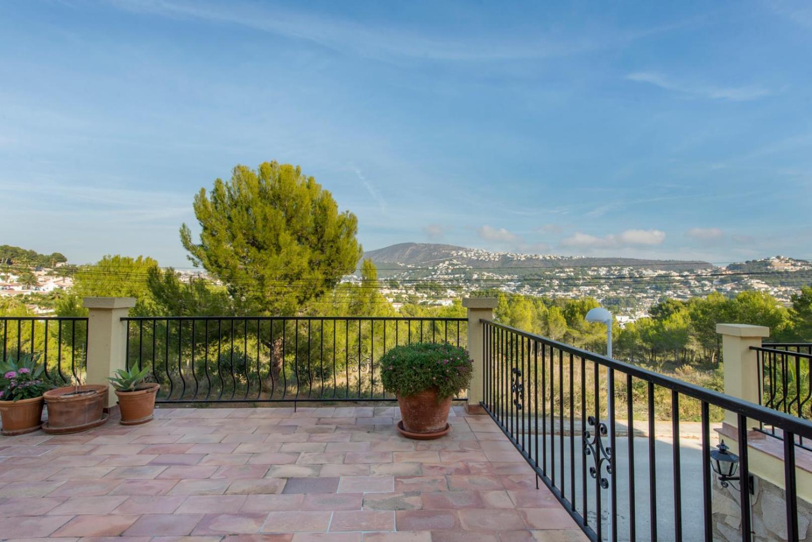 Apartamento En Moraira Con Piscina Bagian luar foto