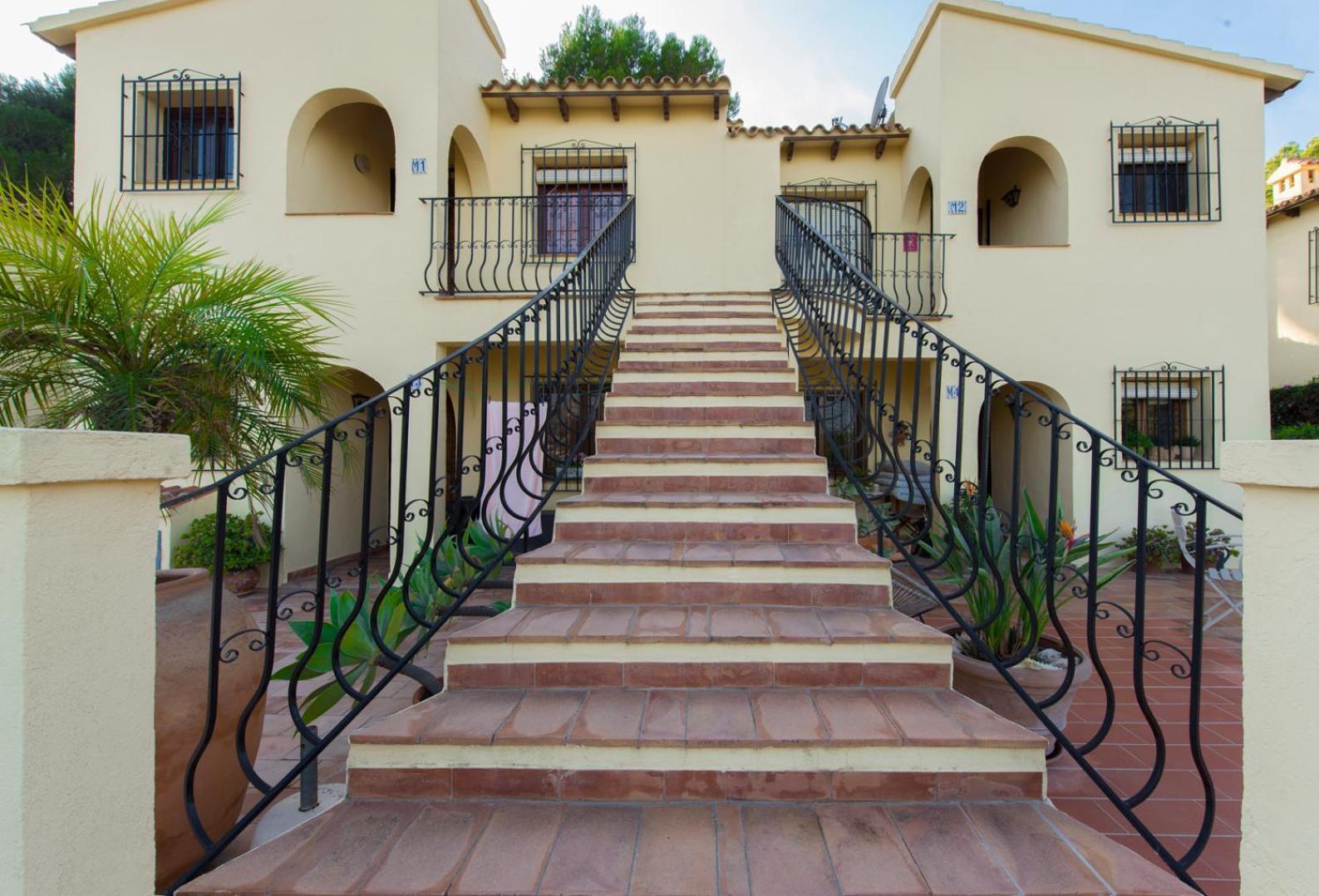 Apartamento En Moraira Con Piscina Bagian luar foto